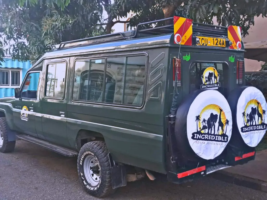 Land cruiser (Jeep) for ready for Masai Mara Safari
