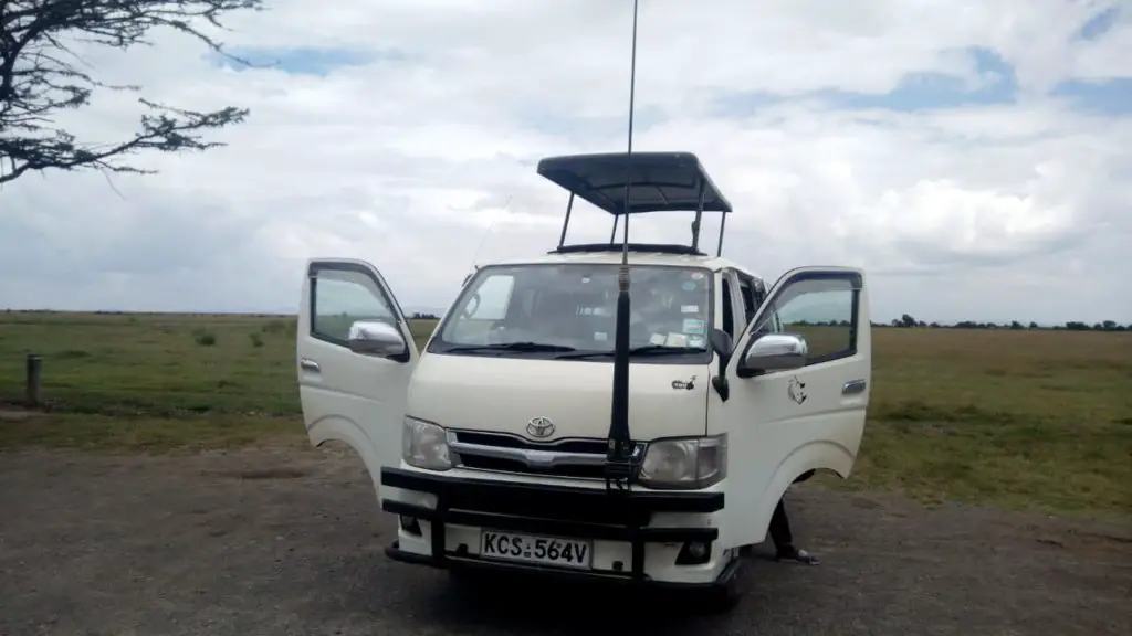 Tour Van, ready for Masai Mara Safari