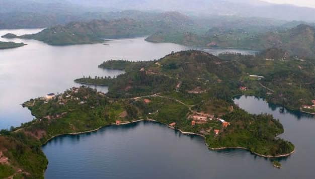 One of the unique attractions in Rwanda, Twin Lakes