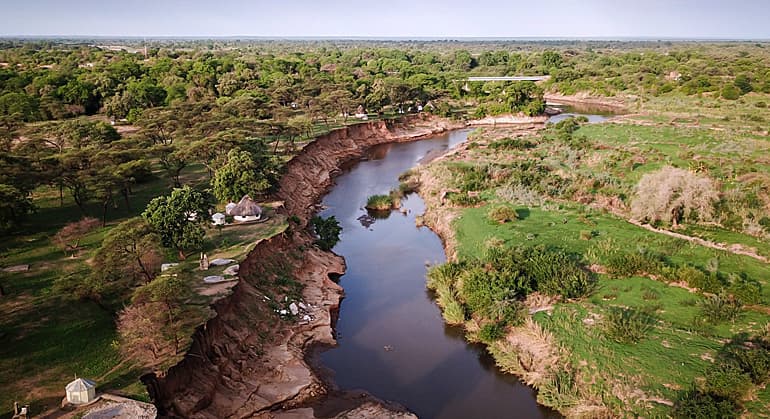 Aeriel View, Zambezi