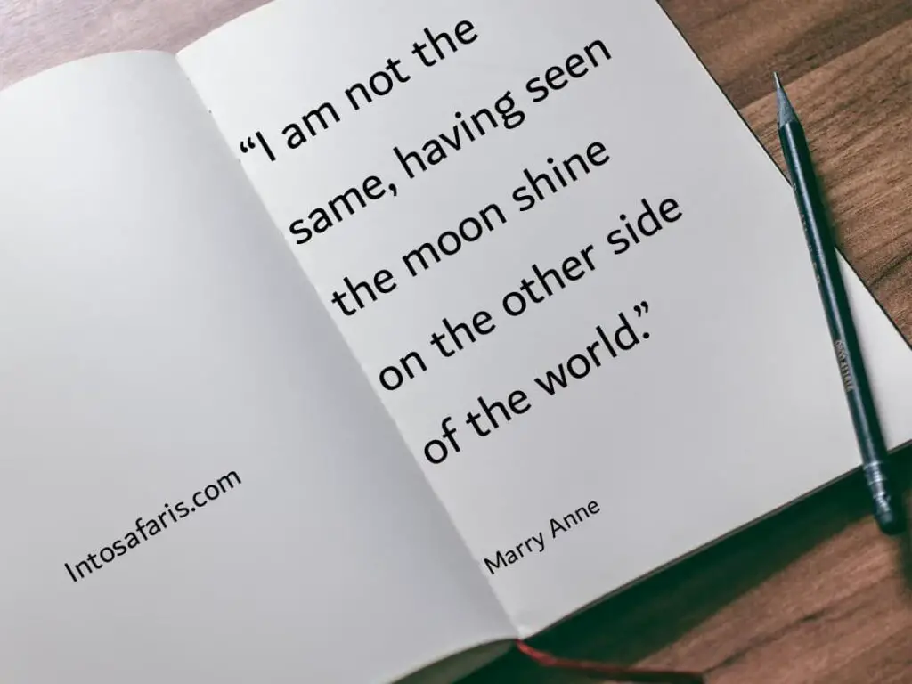 Am not the Same (Best Travel quotes)