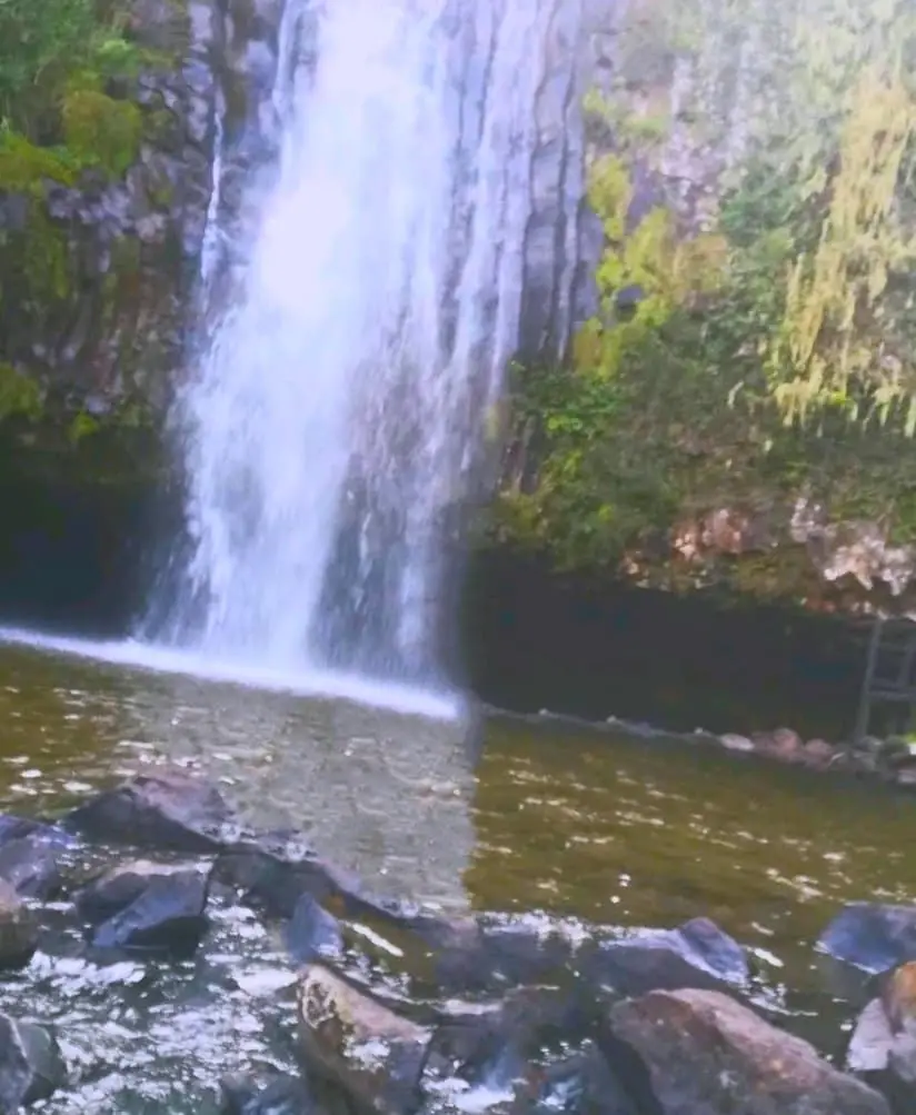 The Water Fall at The Mount Kenya Excursion
