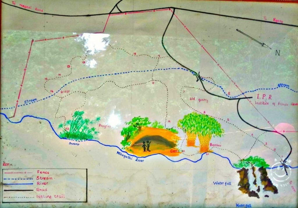 Oloolua Nature Trail Map
