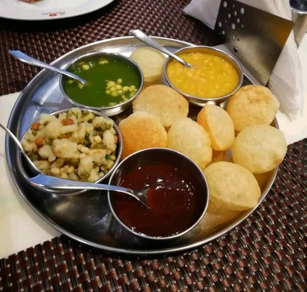 Pani Puri at Chowpatty Restaurant
