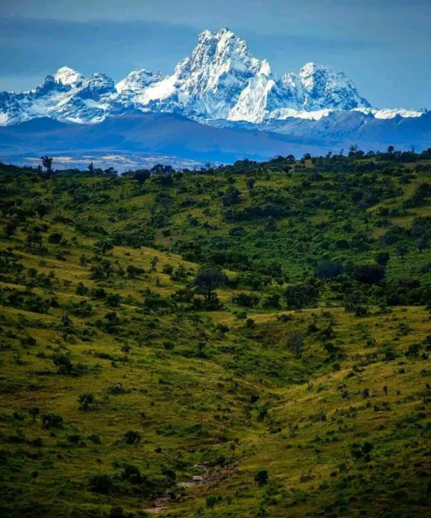 One of the Main touristic places in Nanyuki, Mount Kenya