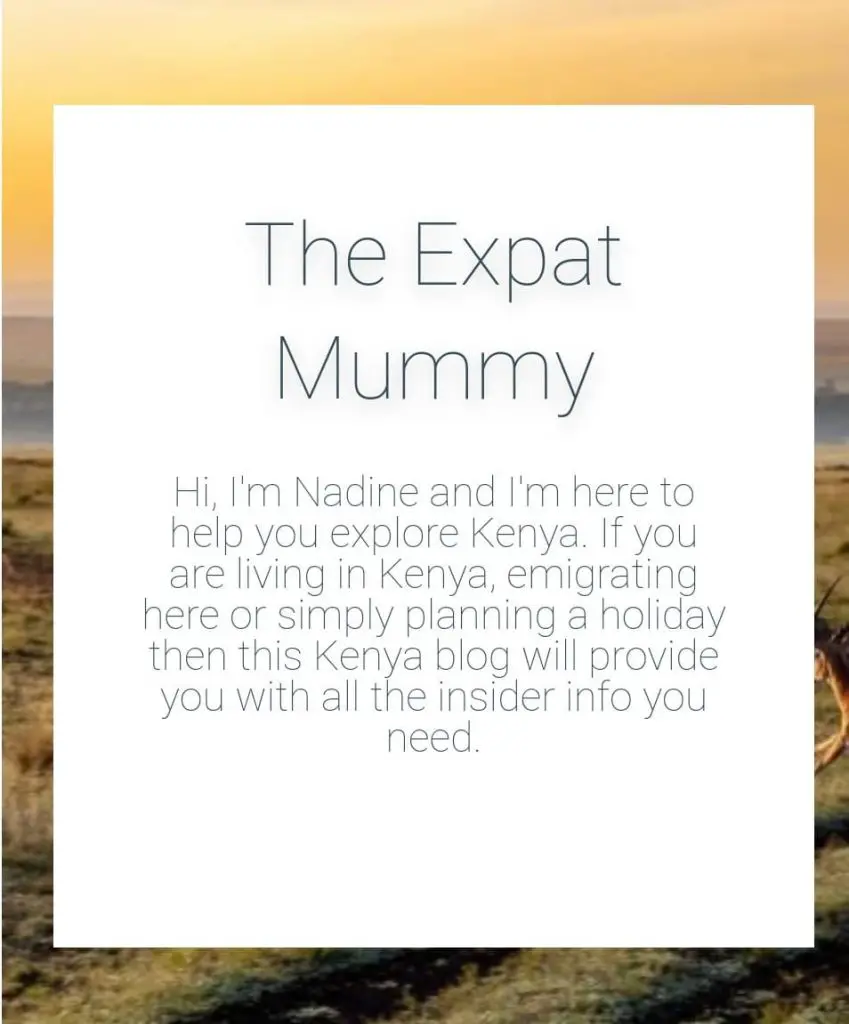 Expat Mummy, one of the Travel bloggers in Kenya