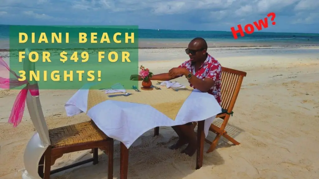 How to travel to Mombasa Diani beach on Budget
