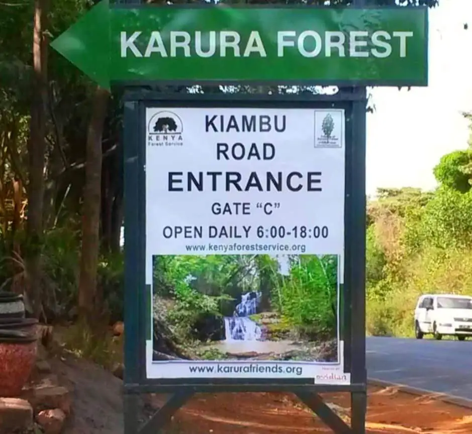Karura Forest reserve Gate C