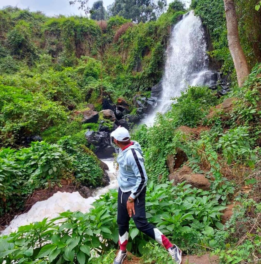 The Riara River Waterfall